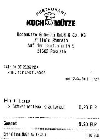 mrss Hffner Kochmtze Restaurant